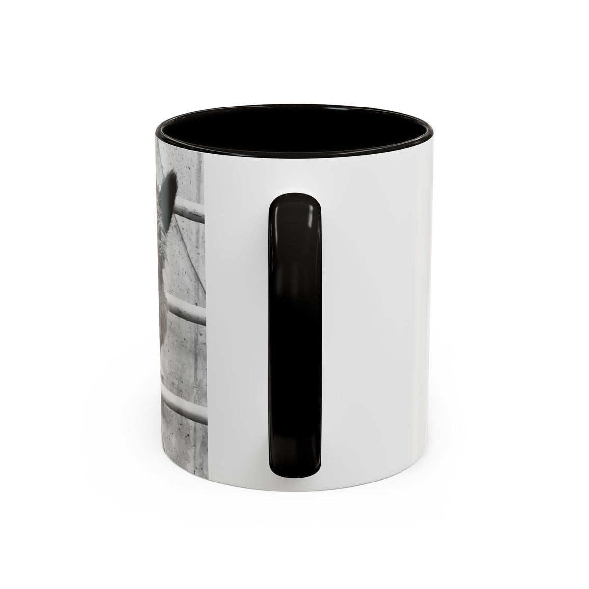Black & White Funny Alpaca Coffee Mug (11oz, 15oz)