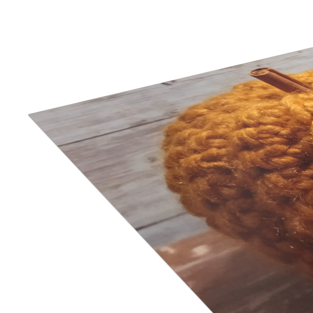 Crocheted Pumpkin Postcard Bundles (envelopes included)