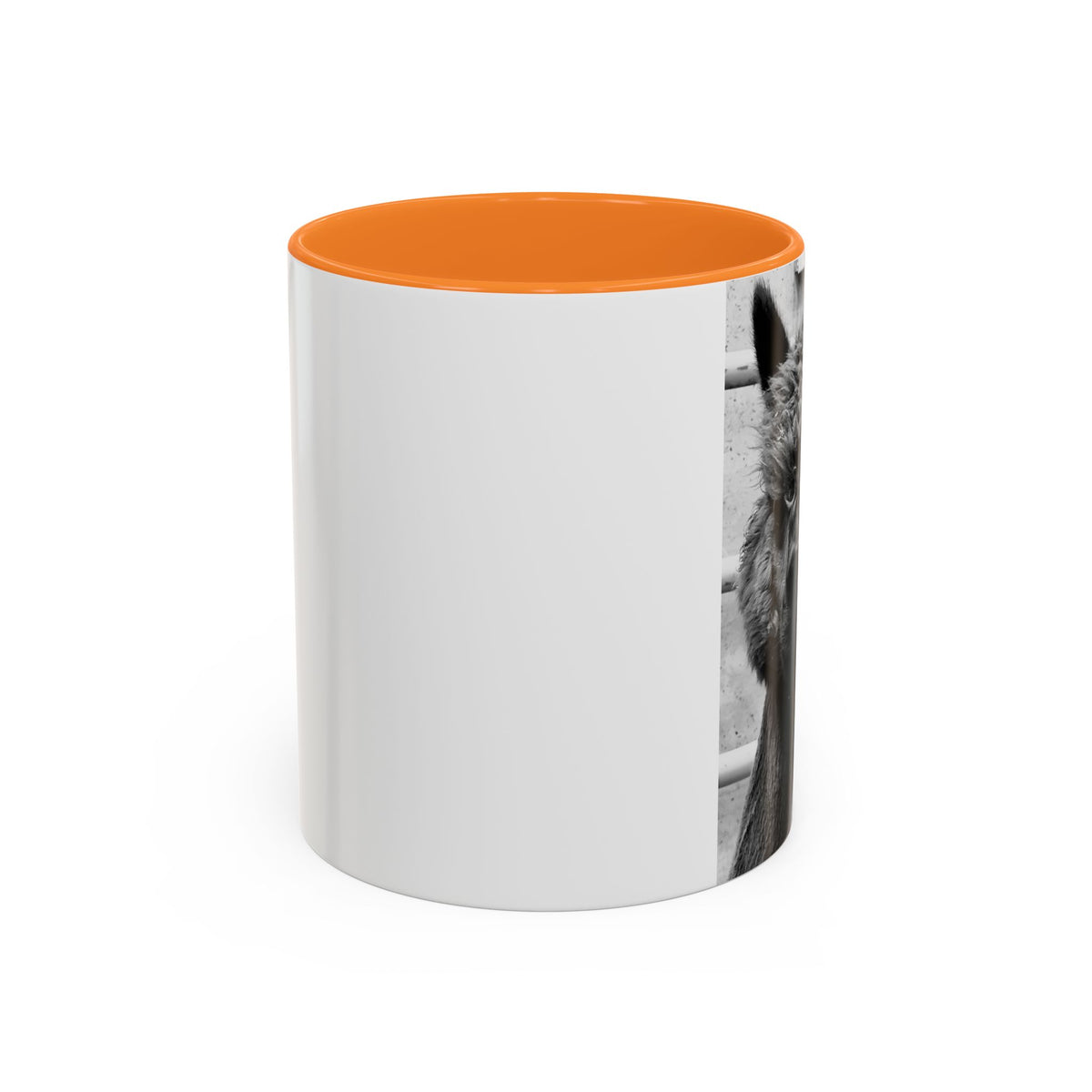 Black & White Funny Alpaca Coffee Mug (11oz, 15oz)