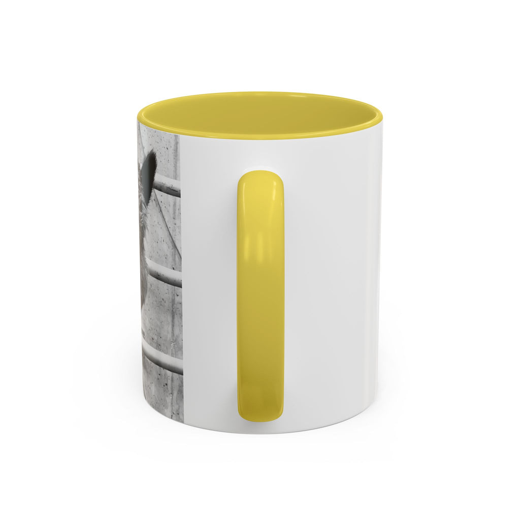 Black & White Funny Alpaca Coffee Mug (11oz, 15oz)