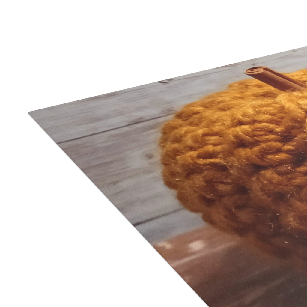 Crocheted Pumpkin Postcard Bundles (envelopes included)