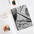 Crochet Swatch Spiral Notebook - Ruled Line Crochet Project Journal